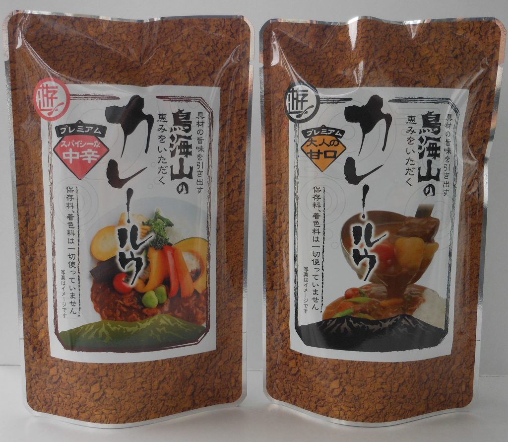 鳥海山の恵みをいただくカレールゥの商品イメージ