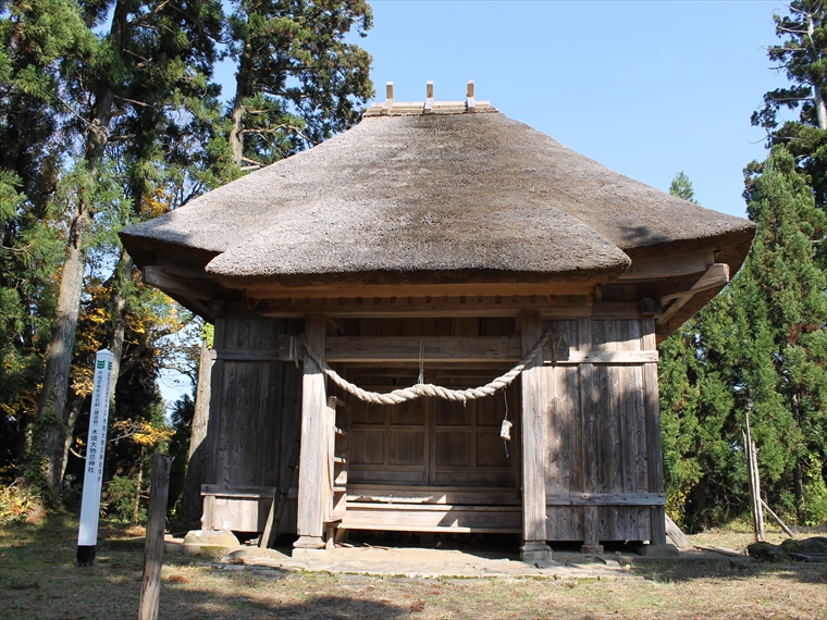 無形民俗文化財にも指定されて木境大物忌神社