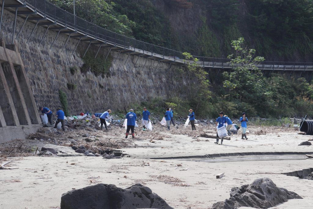 World Cleanup Day清掃の様子